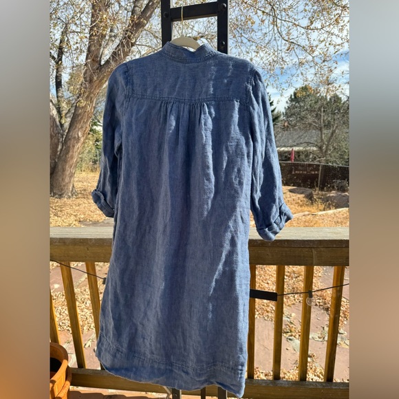 Blue lagenlook tunic/dress - Picture 2 of 3